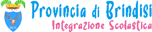 Logo provincia di Brindisi, Integrazione scolastica Logo Provincia di Brindisi Servizio di Integrazione scolastica